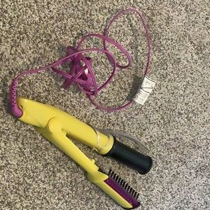 Flower Beauty titanium rotating styling iron